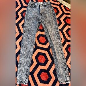 Aphrodite vintage high waisted acid washed jeans womens 7